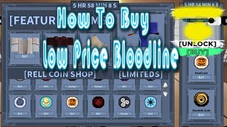 How To Buy Shindo Life Bloodline From RELL Coin Shop [upl. by Burne926]