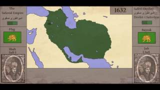 Rise and Fall of the Safavid Dynasty EveryYear 12931796 [upl. by Arvid]