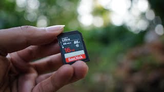 Sandisk ultra 16GB SD Card [upl. by Jelle]