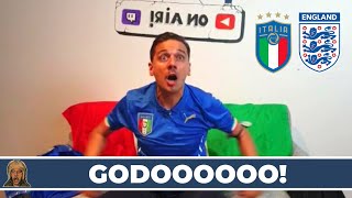 LIVE REACTION RIGORI DI ITALIAINGHILTERRA SPACCO LA PERONI [upl. by Vincenty386]