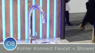 Kohler Konnect Brings HomeKit Support to the Sink and Shower at CES 2018 [upl. by Mandie]