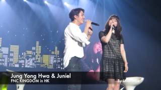 Fool  Jung Yong Hwa amp Juniel FNC KINGDOM HK [upl. by Nylzor638]