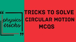 Mcqs circular motionclass 11MdcatECATNEETentry test preparation [upl. by Suillenroc]