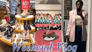 Dillards 65 off shoe sale Black history month celebration New Dessert spotRained Outvlog [upl. by Olympe303]