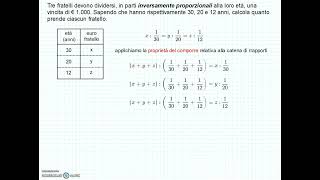 Problema di ripartizione semplice inversa [upl. by Stig]