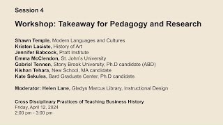 2024 Symposium Workshop Takeaway for Pedagogy and Research [upl. by Judenberg692]