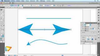 Illustrator CS5  Les pointes et flèches [upl. by Zerimar33]