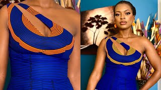 How to draft and sew a one shoulder  Asymmetric top with keyhole neckline  Cilla si [upl. by Guido601]