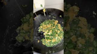 Cook Okra with Egg food goodfoodinthevillage cooking [upl. by Elsey]