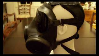 Avon M53 FM53 Respirator Gas Mask M50 series [upl. by Oiretule]