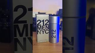 Unboxing Carolina Herrera 212 MEN NYC youtubeshorts [upl. by Liauqram]