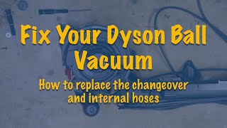 Dyson DC41  Changeover amp Internal Hose Replacement [upl. by Manya]