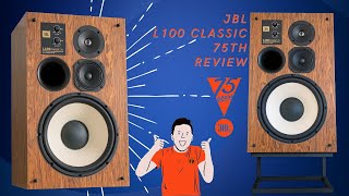 JBL L100 Classic 75th Speaker World’s First Independent Review [upl. by Aitam]