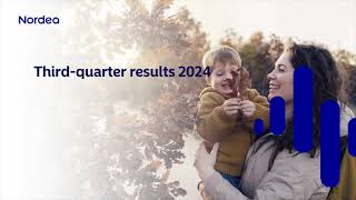 Nordea Bank NRDBY Q3 2024 Earnings Presentation [upl. by Johansen988]