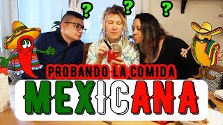 3 Extranjeros Probando Comida Mexicana [upl. by Piggy532]