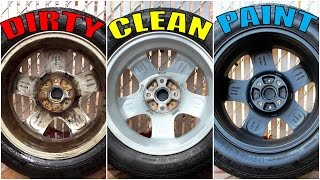 How to Plasti Dip Wheel Barrels  Complete Guide [upl. by Enomad]