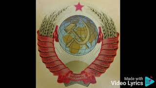 USSR anthem rare instrumental [upl. by Ennairb303]