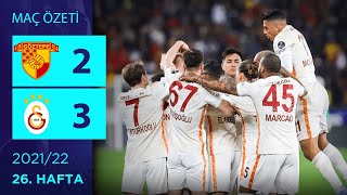 ÖZET Göztepe 23 Galatasaray  26 Hafta  202122 [upl. by Paige874]