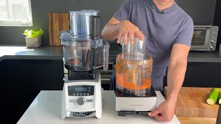 SidebySide Comparison of the Vitamix Food Processor vs Cuisinart 14Cup Food Processor [upl. by Clotilda]