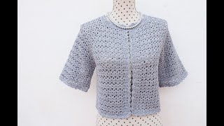 BOLERO CROCHET VERY EASY [upl. by Toback]