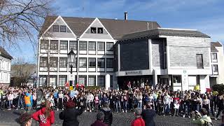 Flashmob CarlKraemerRealschule [upl. by Annahavas370]