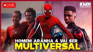 LIVE PERDEMOS HOMEM ARANHA 4 VAI SER UM FILME MULTIVERSAL [upl. by Kantos]