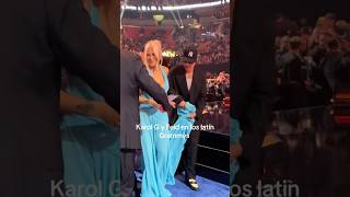 Karol G y feid en Latin Grammy karolg feid ferxxo shorts grammys colombia colombianos [upl. by Seavir]