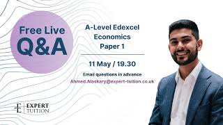 ALevel Economics Paper 1 Live QampA  Date Announced [upl. by Milena847]