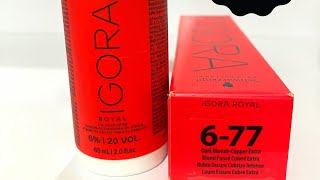 IGORA 677 ox 20vol [upl. by Demona]