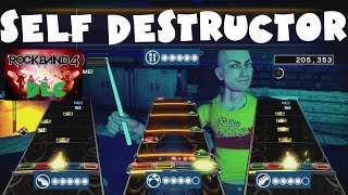 Chevelle – Self Destructor  Rock Band 4 DLC Expert Full Band May 6th 2021 [upl. by Anerres]