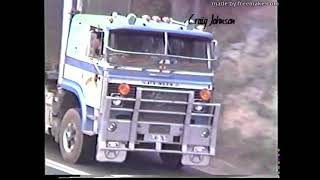 Old Truck Footage of an Atkinson 4870 on approach to Trafalgar 1992 [upl. by Verras]