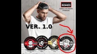 REVIEW Shantos Romeo Color Pomade Silver  First Impression [upl. by Yoccm]