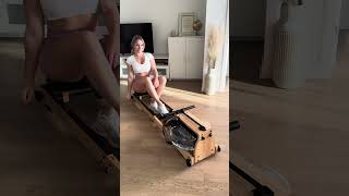 Ascend R300  Foldable Wooden Water Rower French Version [upl. by Janaya446]