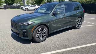 BMW X7 Individual in Malachite Green Metallic [upl. by Kowal]