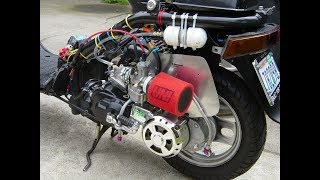 176 Operation Honda DIO 120cc STROKER ENGINE [upl. by Leeanne388]