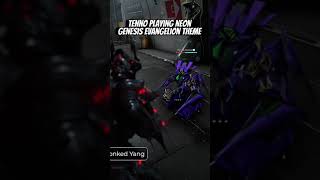 Neon Genesis Evangelion theme song played by Tenno warframe tennocreate neongenesisevangelion [upl. by Nettie81]