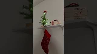 CHRISTMAS ROOM REVEAL christmas christmasdecorideas christmashaul trendingshorts viralvideo [upl. by Ylsew984]