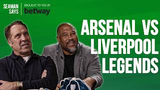 BARNES Arsenal Legends v Liverpool Legends  Seaman Says [upl. by Gorges]