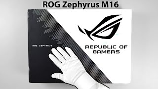 ROG Zephyrus M16 Gaming Laptop Unboxing  Gameplay Core i911900H RTX 3070 165Hz [upl. by Dimond]