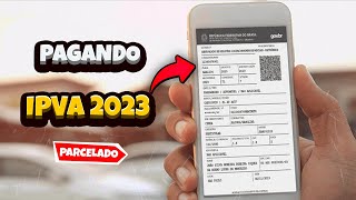 Como pagar o IPVA 2023 parcelado Ceará [upl. by Vorfeld]