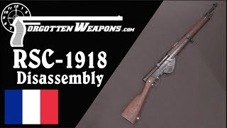 Frances Ultimate WW1 Selfloading Rifle The RSC1918 [upl. by Ahsrav]