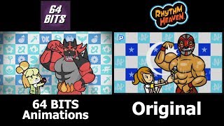 64 Bits Super Smash Heaven Comparison [upl. by Carrillo]