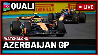 F1 Live Azerbaijan GP Qualifying  Live Timing and Commentary [upl. by Toor932]