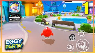 Eggy Party Gameplay Android iOS  Part 1 [upl. by Joel142]