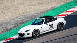 NC Miata 14529 Laguna Seca [upl. by Lehcear]