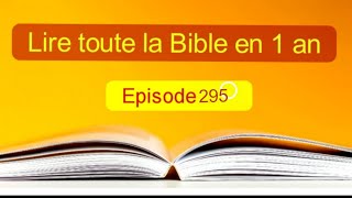 Toute la Bible en 1 an EP 295 Ézéchiel 26 à 27 et 1Timothée 6 [upl. by Neiluj]