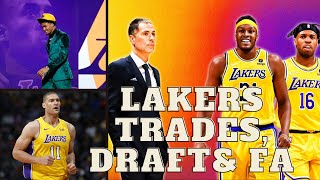 Lakers Trades Free Agency amp Draft Picks 15k Livestream [upl. by Sad]