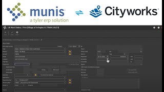 Tyler Munis Utility Billing to Cityworks [upl. by Amhsirak]