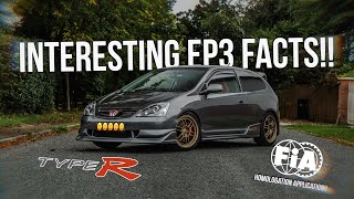 20 Facts You Didn’t Know About The Honda Civic Type R EP3 4K [upl. by Rovelli87]