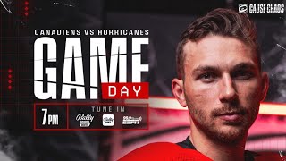 Montreal Canadiens vs Carolina Hurricanes  Carolina Hurricanes Simulation NHL 24 [upl. by Swenson]